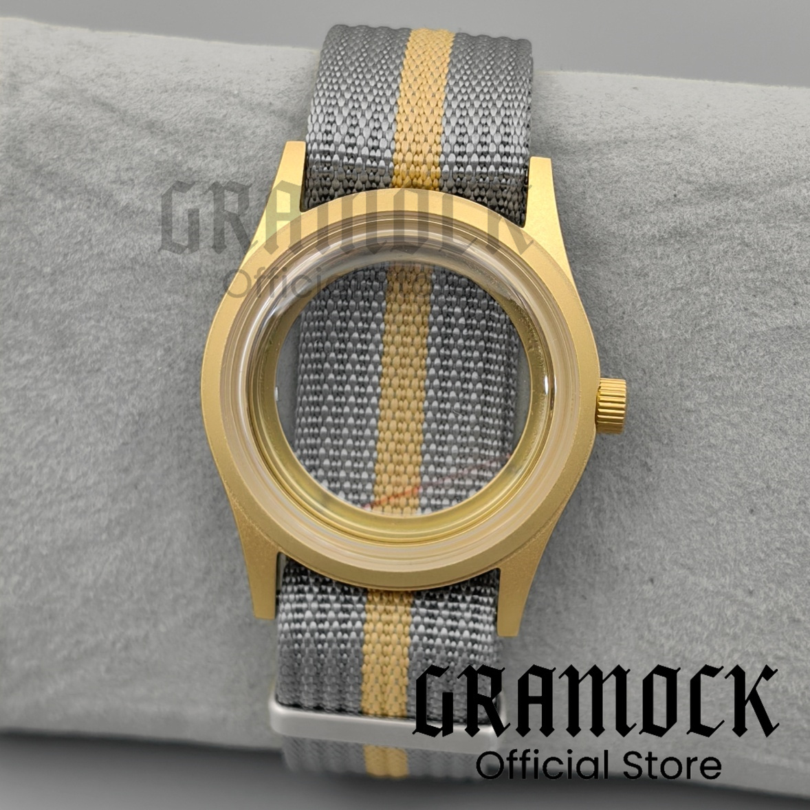 Exhibition Caseback - GRAMOCK 39mm 시계 케이스 NH34 NH35