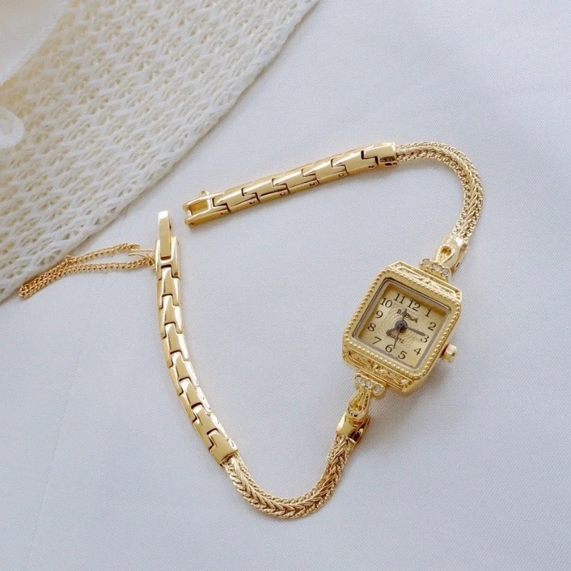 Luxury Watch Vintage - 우아하고 가벼운 럭셔리 빈티지 슬림 스트랩