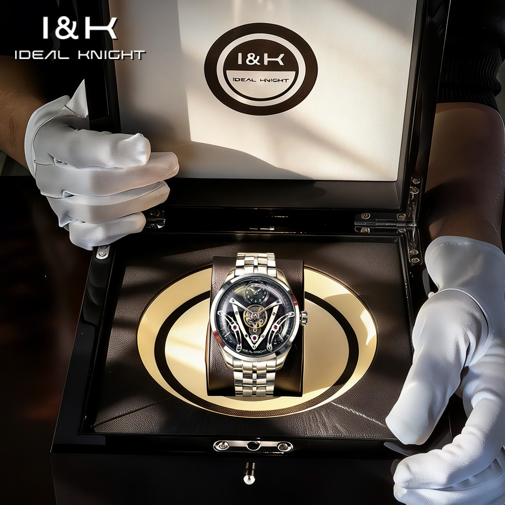 Luxury Watch Gift Box - IDEAL KNIGHT 6821 남성용 브랜드 오리지널