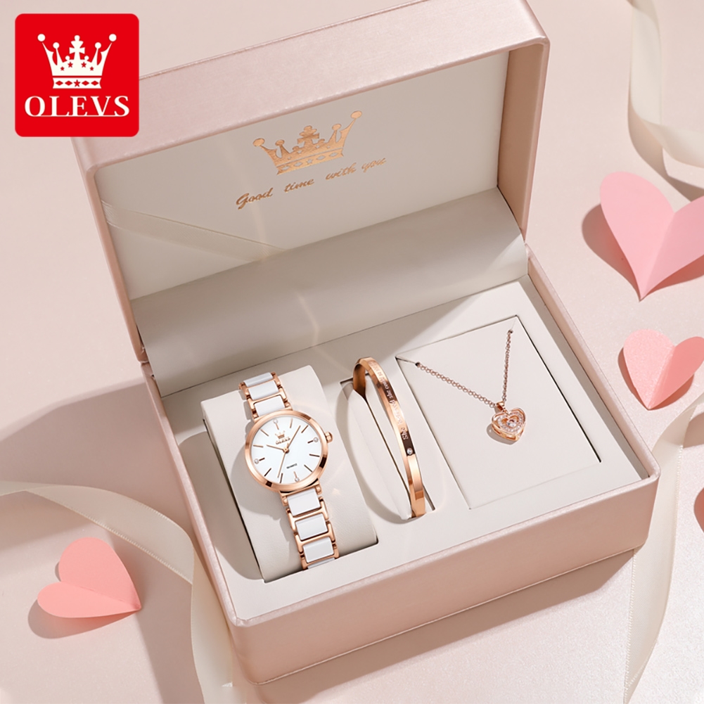 Luxury Watch Usa - OLEVS 여성 시계 5877 고급스러운 우아한