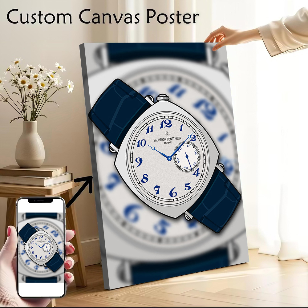 Luxury Watch Vacheron Constantin - Vacheron Constantin 시계 인쇄 캔버스 포스터