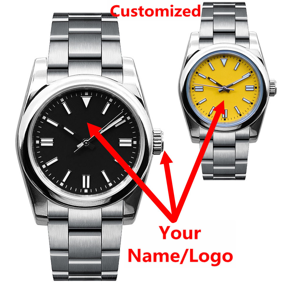 Luxury Watch Quality - 커스텀 로고 남성용 시계 사파이어 럭셔리