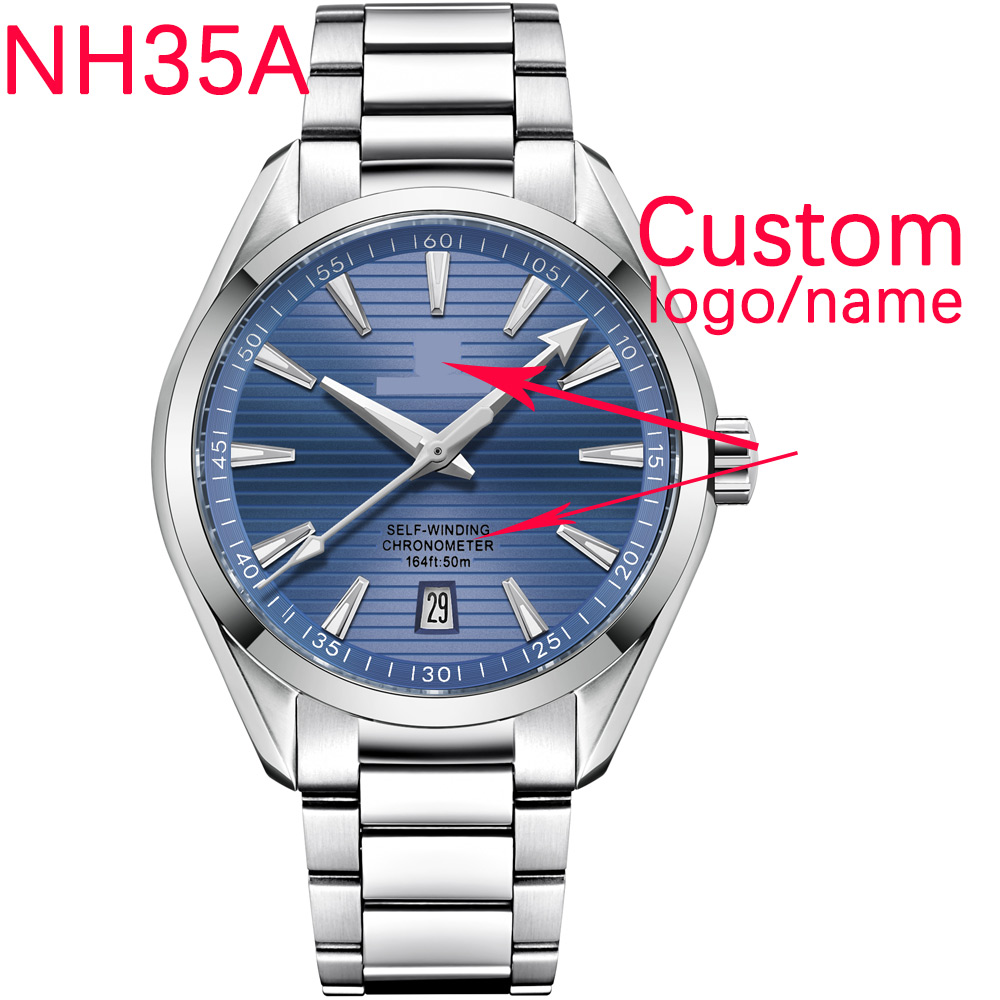 Luxury Watch Quality - 럭셔리 NH35 무브먼트 커스텀 로고 41mm