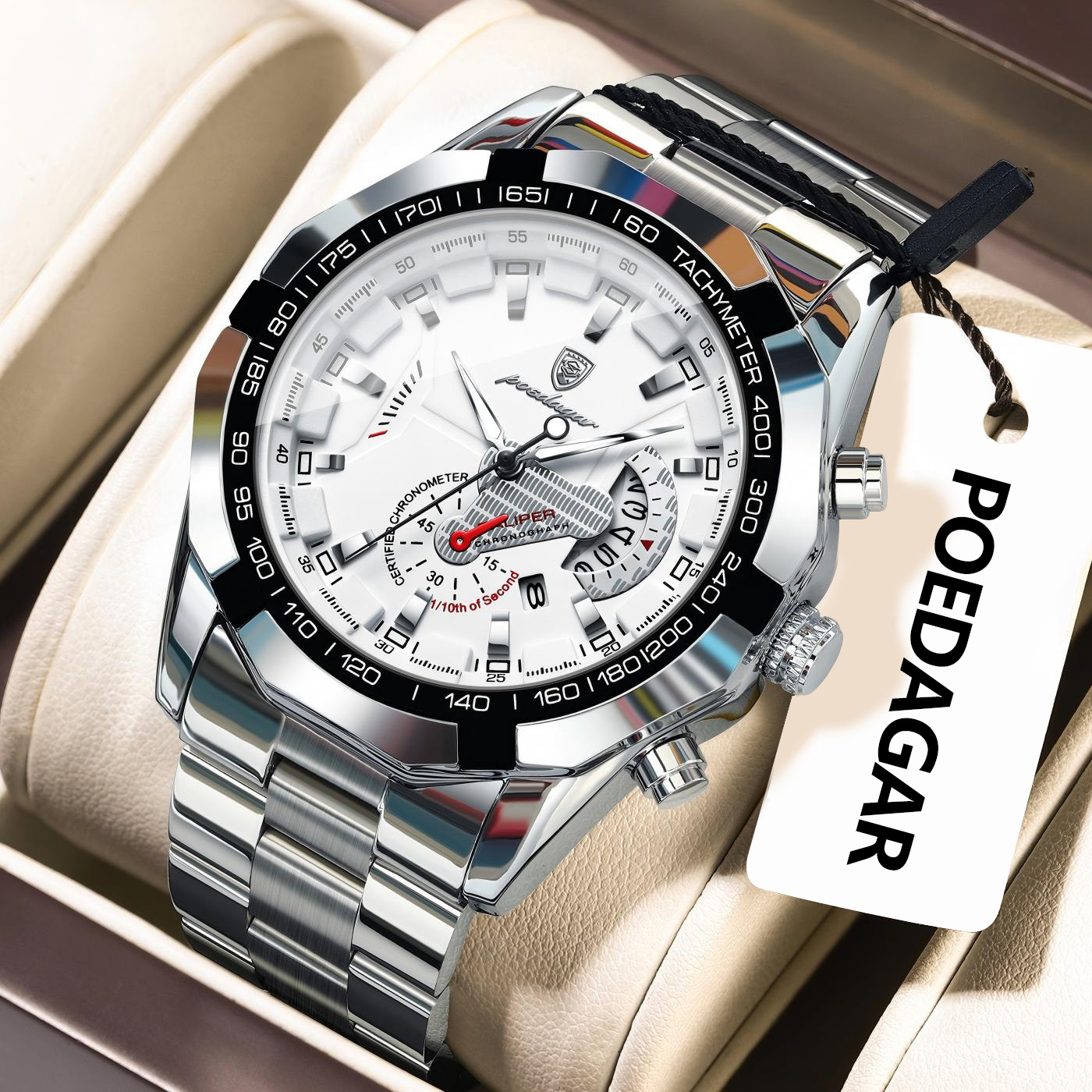 Luxury Watch Longines - 포에다가 명품 브랜드 남성 시계 방수
