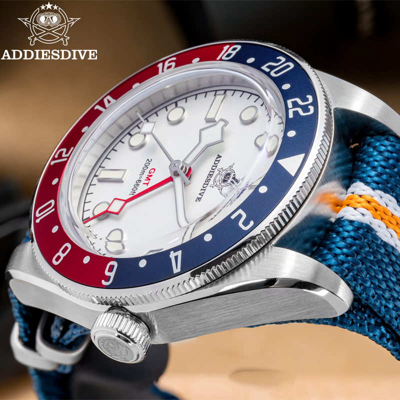 ADDIESDIVE 39mm 남성용 쿼츠 손목시계 럭셔 - Gmt Dual Timezone Watch 리뷰 및 가격