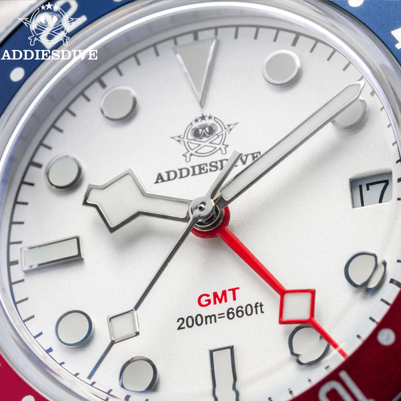 ADDIESDIVE 39mm 남성용 쿼츠 손목시계 럭셔 - Gmt Dual Timezone Watch 리뷰 및 가격