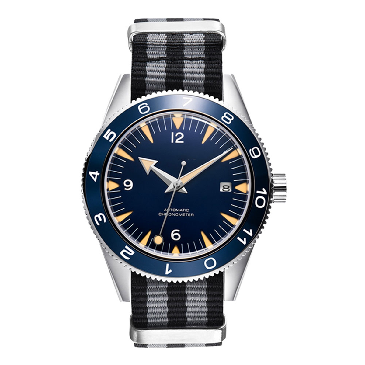 사용자 정의 로고 NH35 무브먼트 시계 10bars  - Luxury Watch Quality 리뷰 및 가격