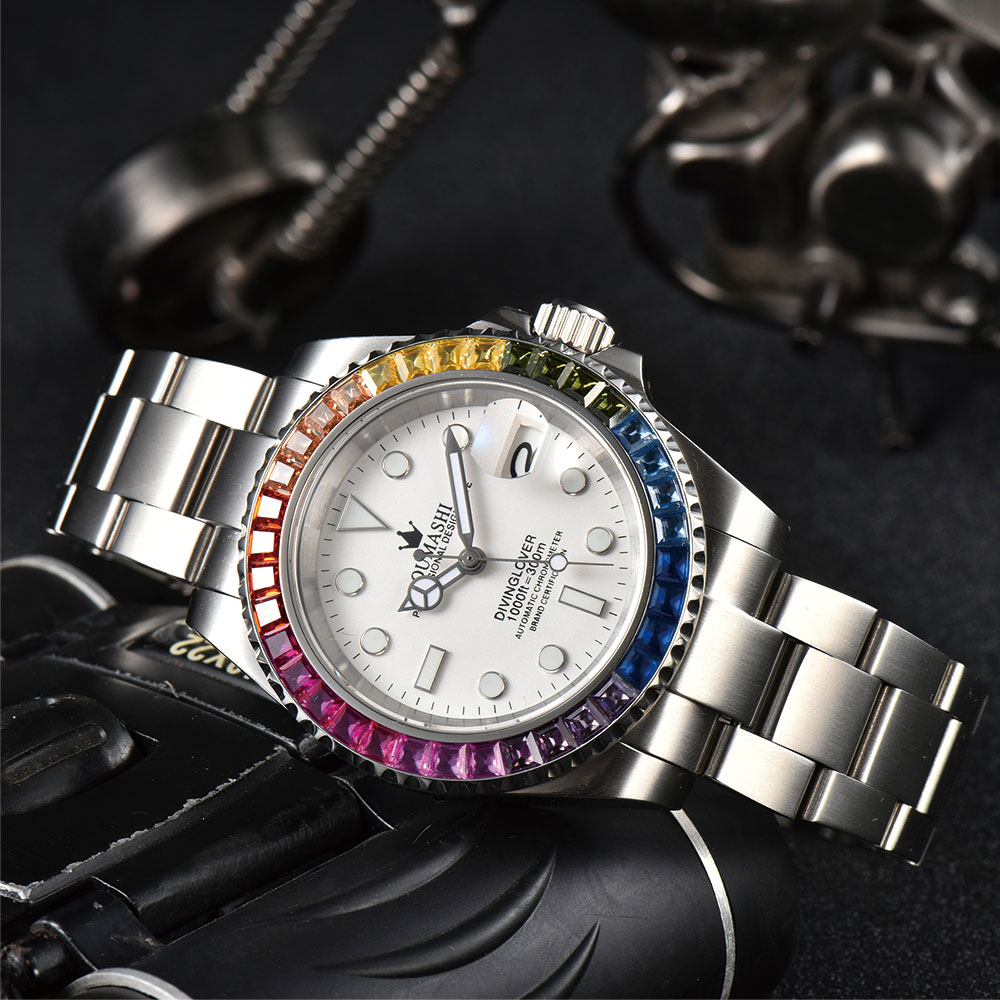 40mm 럭셔리 다이빙 남성용 시계 NH35 무브먼트  - Luxury Watch Quality 리뷰 및 가격