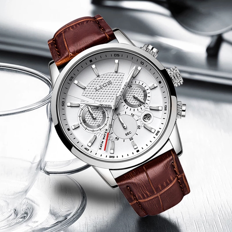 LIGE 2025 시계 남자 패션 스포츠 석영 시계 남 - Luxury Watch Longines 리뷰 및 가격
