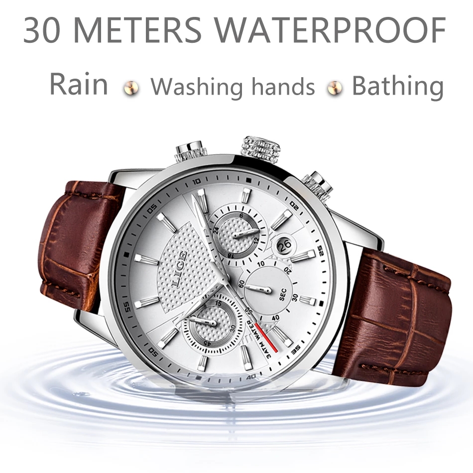 LIGE 2025 시계 남자 패션 스포츠 석영 시계 남 - Luxury Watch Longines 리뷰 및 가격
