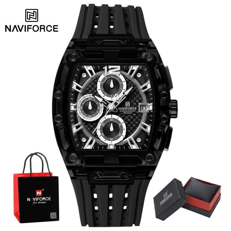 네비포스 남성용 시계 5ATM 방수 쿼츠 크로노그래프  - Luxury Watch Gift Box 리뷰 및 가격