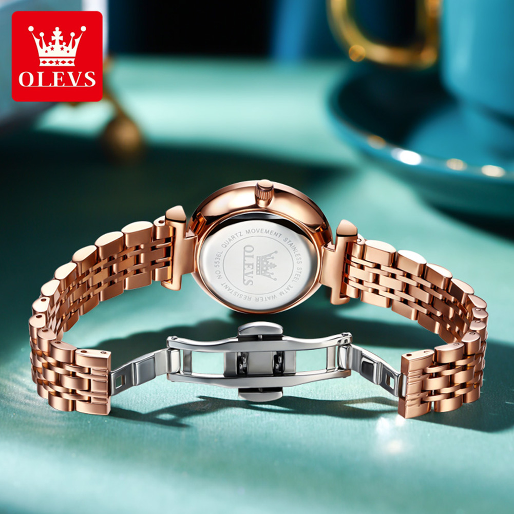 OLEVS 5536 브랜드 아름다운 여성용 시계 프리즘 - Luxury Watch Usa 리뷰 및 가격