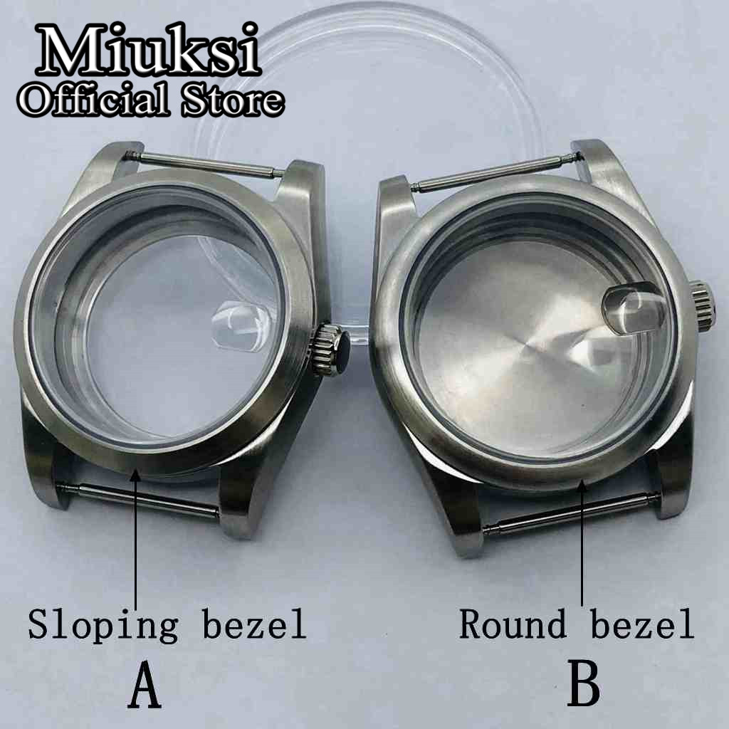 Miuksi 36mm/40mm 브러시 시계 케이스 사파 - Exhibition Caseback 리뷰 및 가격