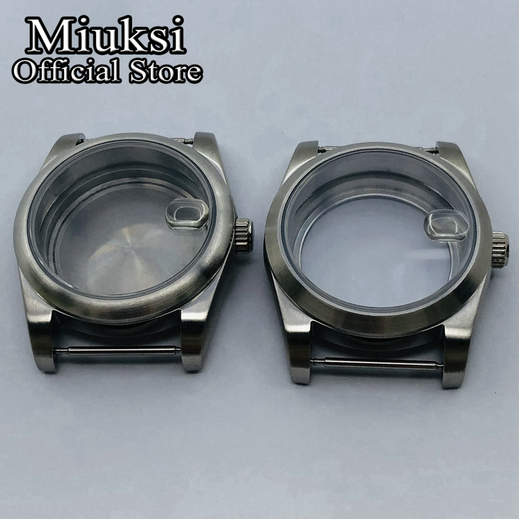 Miuksi 36mm/40mm 브러시 시계 케이스 사파 - Exhibition Caseback 리뷰 및 가격