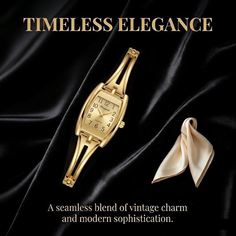 럭셔리 여성용 시계 패션 직사각형 합금 시계 스트랩 팔 - Luxury Watch Vintage 리뷰 및 가격