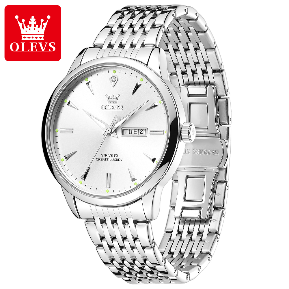 OLEVS 2929 남성 쿼츠 시계 오리지널 방수 비즈 - Luxury Watch Longines 리뷰 및 가격