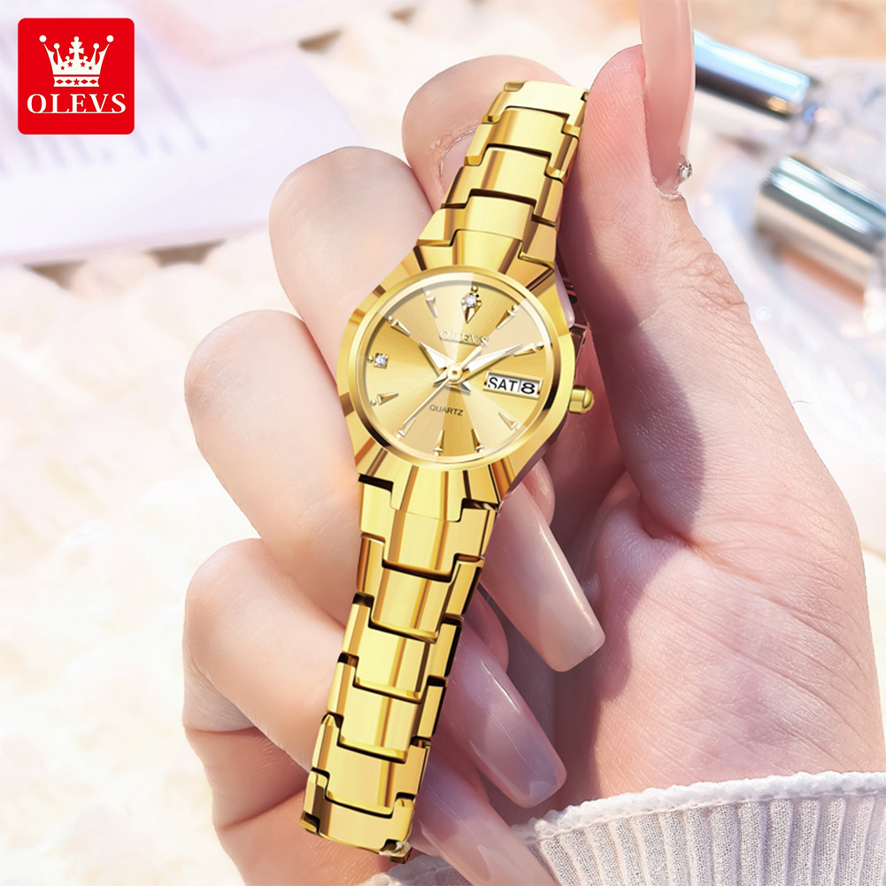 OLEVS 여성용 시계 8697 고급스럽고 우아한 쿼츠 - Luxury Watch Usa 리뷰 및 가격