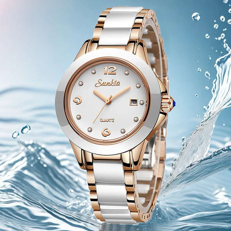 Sunkta 패션 캐주얼 쿼츠 여성 시계 우아한 럭셔리 - Luxury Watch Usa 리뷰 및 가격