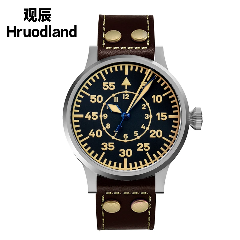 Hruodland 2025 뉴 파일럿 남성용 자동 기계 - Automatic Pilot Watch 리뷰 및 가격
