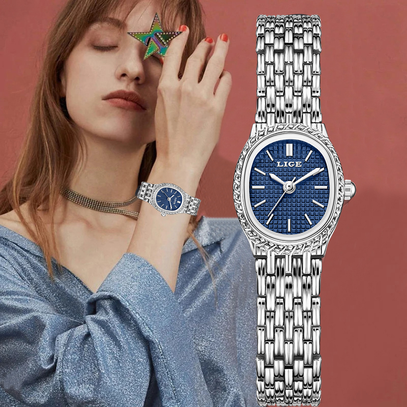 LIGE 패션 럭셔리 쿼츠 여성 시계 우아한 클래식 심 - Luxury Watch Usa 리뷰 및 가격