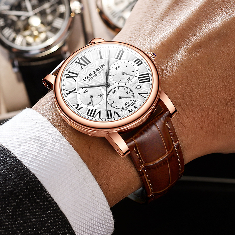 방수 프리미엄 쿼츠 손목시계, 다기능 날짜/캘린더, 스 - Luxury Watch Longines 리뷰 및 가격