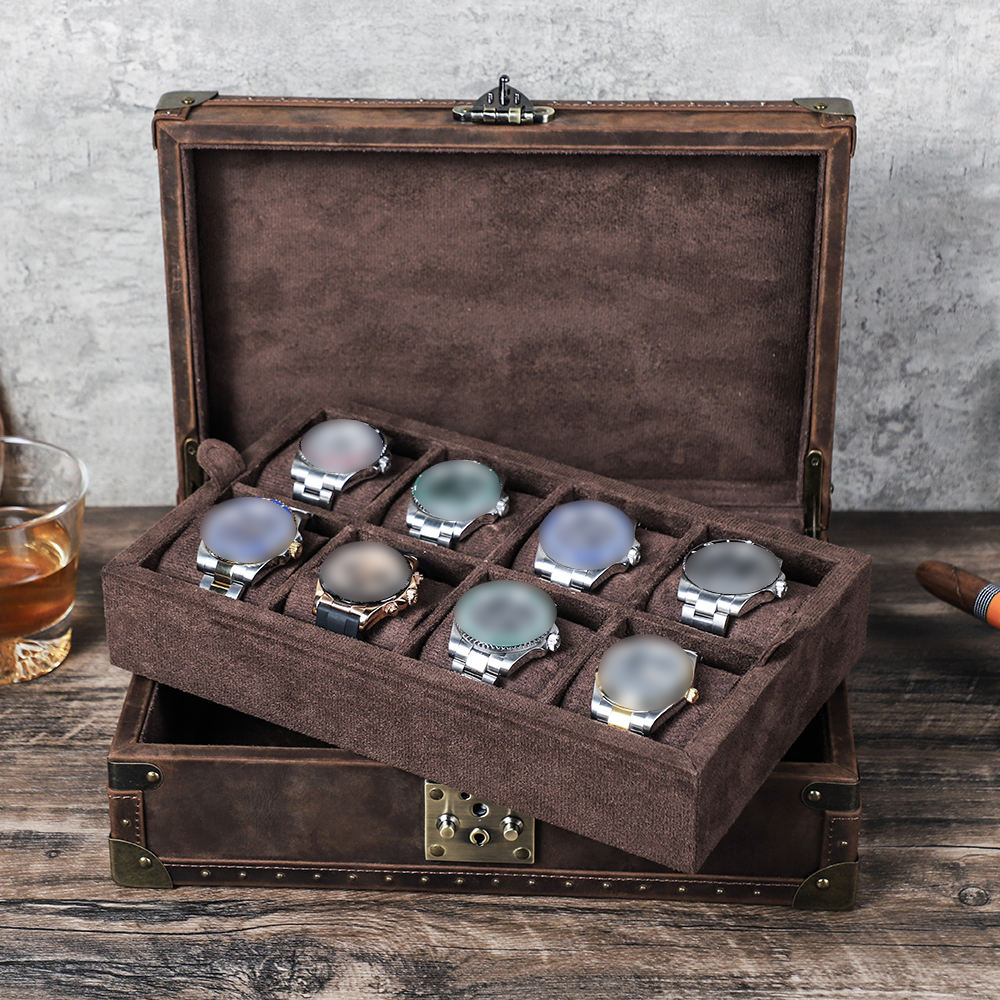 CONTACT'S FAMILY 8 가죽 맞춤형 시계 케 - Luxury Watch Vintage 리뷰 및 가격