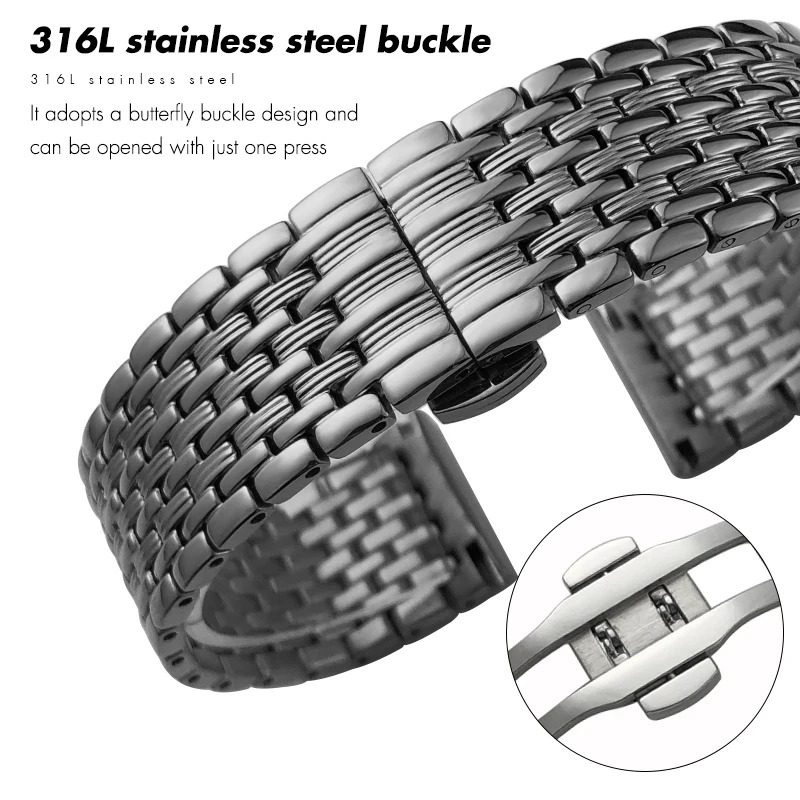 럭셔리 스테인리스 스틸 시계줄 14mm 16mm 18m - Luxury Watch Longines 리뷰 및 가격
