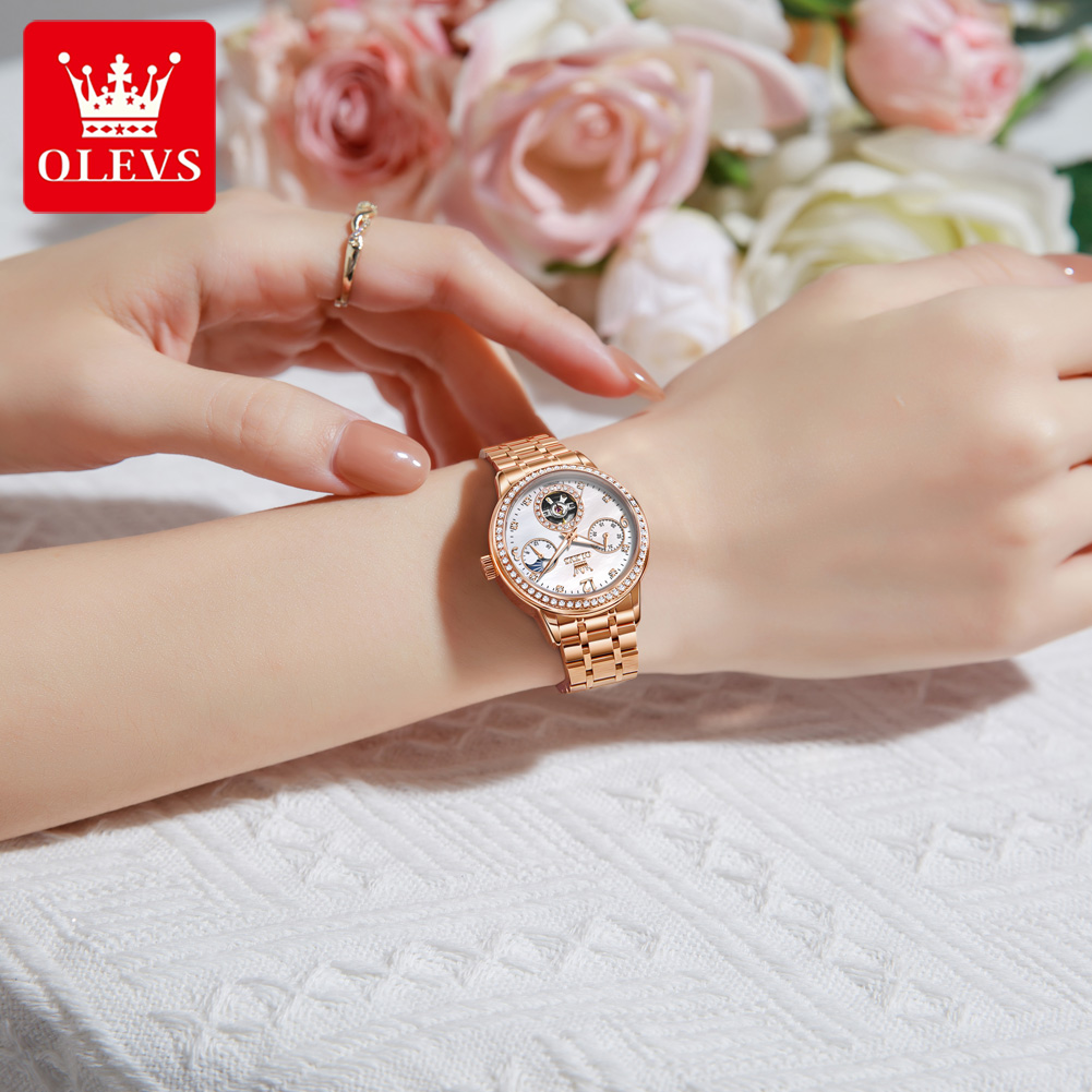 OLEVS 여성용 시계 최고급 브랜드 럭셔리 패션 고급 - Luxury Watch Usa 리뷰 및 가격