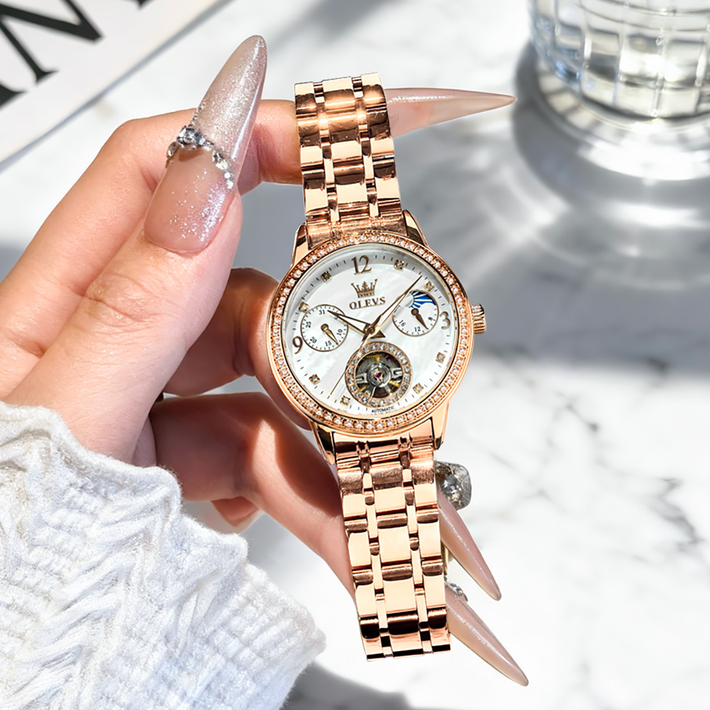 OLEVS 여성용 시계 최고급 브랜드 럭셔리 패션 고급 - Luxury Watch Usa 리뷰 및 가격
