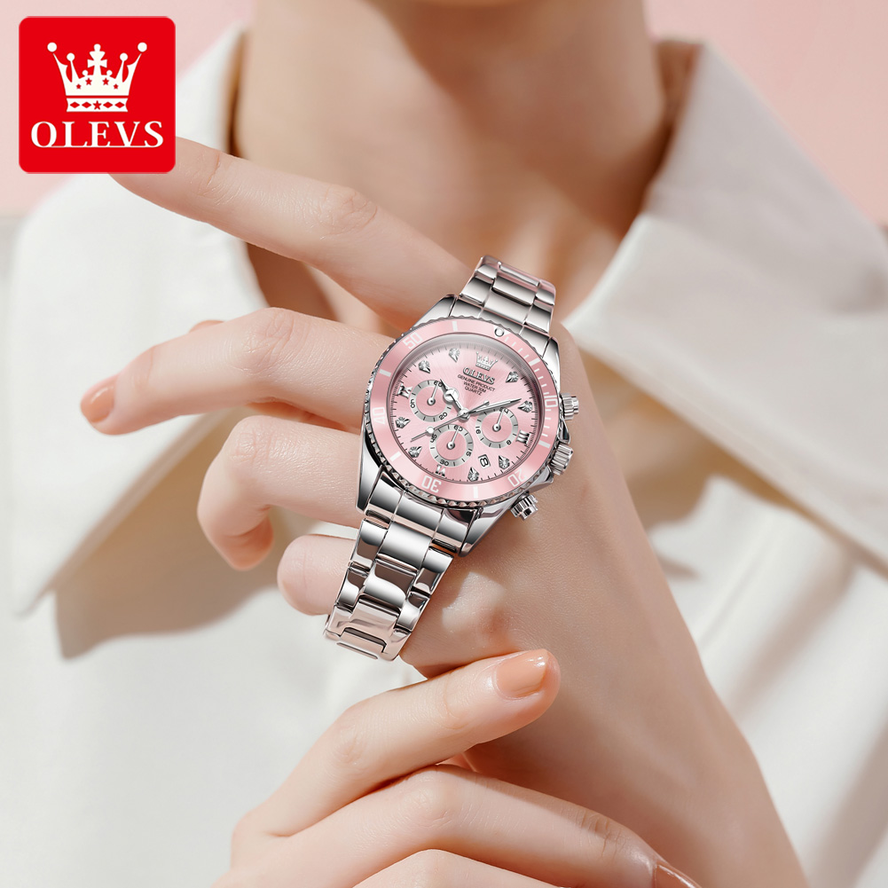 OLEVS 여성용 시계 5632 우아한 오리지널 쿼츠  - Luxury Watch Usa 리뷰 및 가격