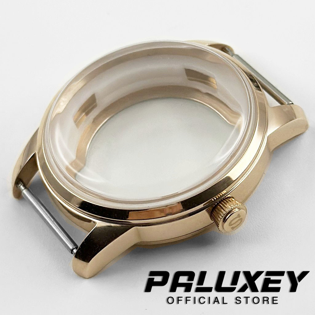 40MM 로즈 골드 칵테일 스테인리스 스틸 S 크라운  - Exhibition Caseback 리뷰 및 가격