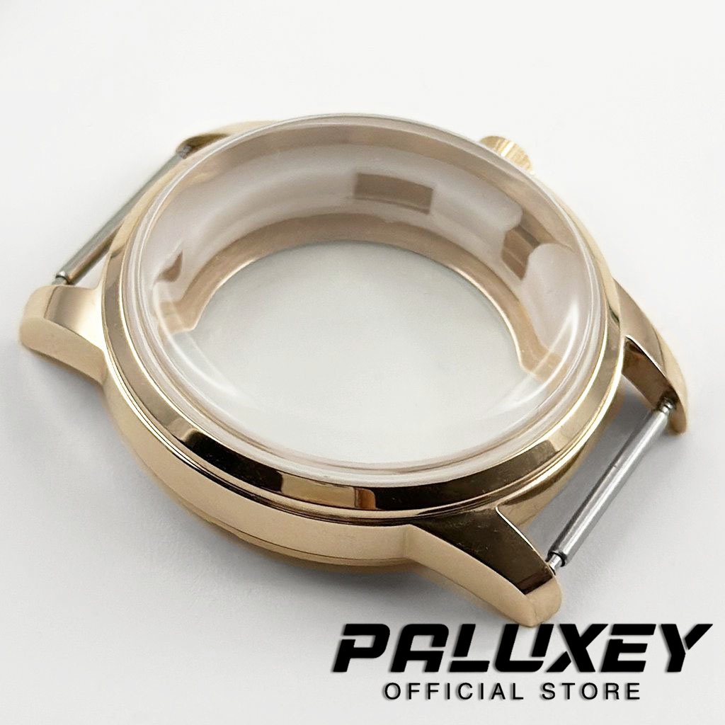 40MM 로즈 골드 칵테일 스테인리스 스틸 S 크라운  - Exhibition Caseback 리뷰 및 가격