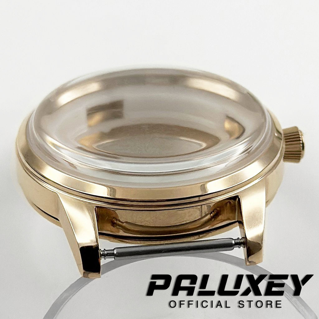 40MM 로즈 골드 칵테일 스테인리스 스틸 S 크라운  - Exhibition Caseback 리뷰 및 가격