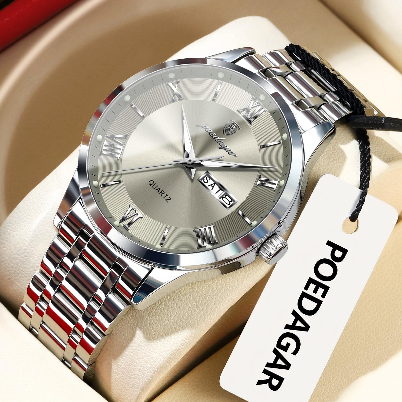 포에다가 패션 명품 남성 손목시계 방수 야광 요일 날짜 - Luxury Watch Longines 리뷰 및 가격