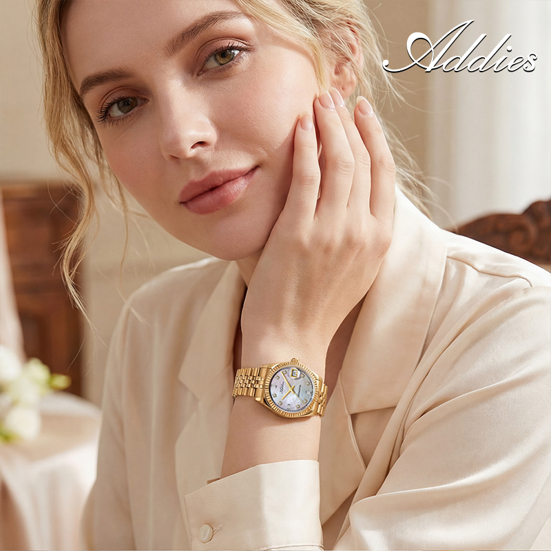 ADDIES 585 쿼츠 여성용 시계 사파이어 글라스  - Luxury Watch Usa 리뷰 및 가격