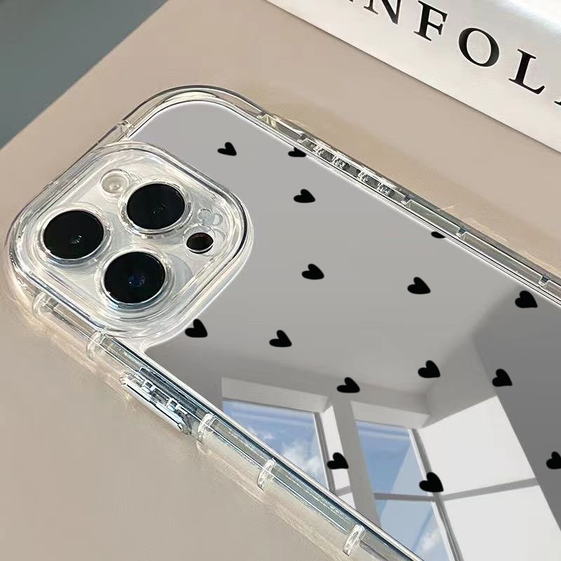 풀스크린 하트 패턴 폰 케이스 아이폰 17 16 15  - Luxury Watch Case 리뷰 및 가격