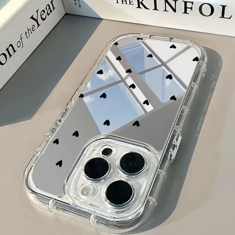 풀스크린 하트 패턴 폰 케이스 아이폰 17 16 15  - Luxury Watch Case 리뷰 및 가격